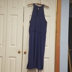 Massimo navy blue sundress
